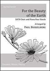 For the Beauty of the Earth SATB choral sheet music cover